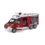 Bruder sprinter de pompieri Mercedes Benz cu sirena Bruder - 5